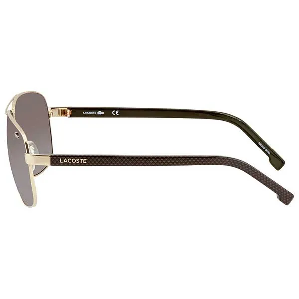 Kính Mát Unisex Lacoste Brown Gradient Rectangular Sunglasses L162S 714 61 Màu Nâu