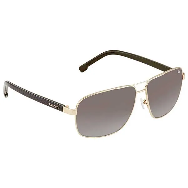 Kính Mát Unisex Lacoste Brown Gradient Rectangular Sunglasses L162S 714 61 Màu Nâu