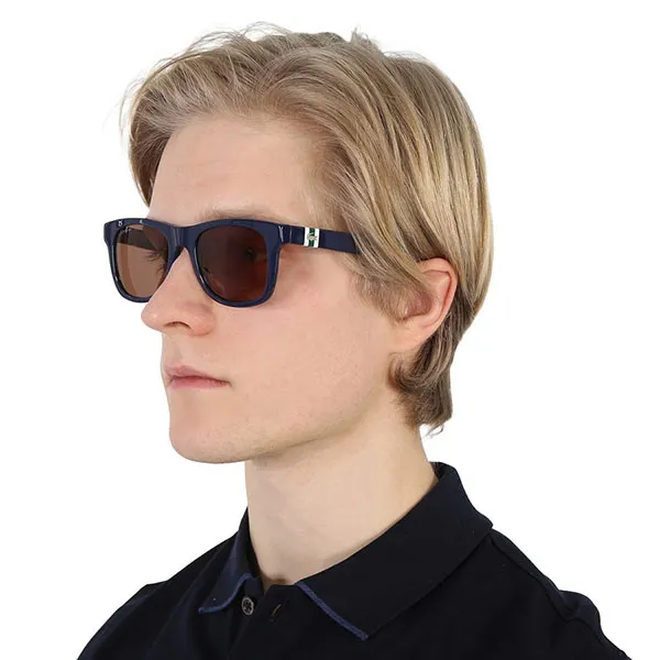 Kính Mát Unisex Lacoste Brown Square Sunglasses L978S 400 52 Màu Xanh Nâu - Kính mắt - Vua Hàng Hiệu
