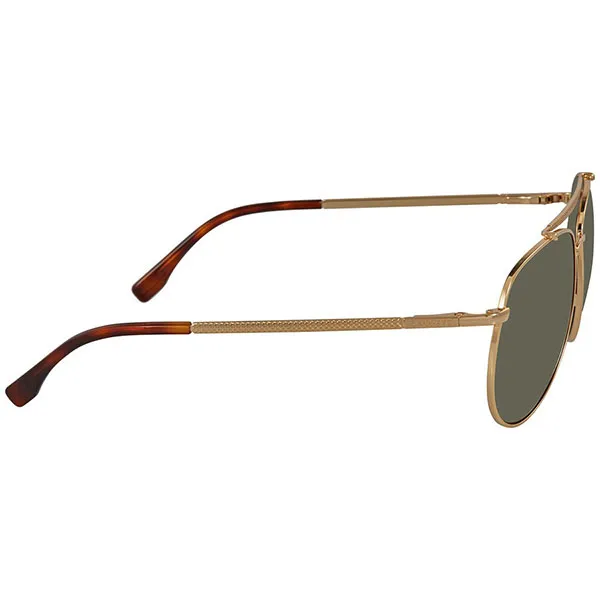 Kính Mát Unisex Lacoste Grey Aviator Sunglasses L177S 714 57 Màu Xám Vàng - Kính mắt - Vua Hàng Hiệu