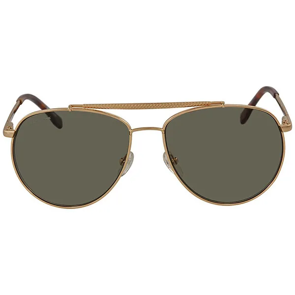 Kính Mát Unisex Lacoste Grey Aviator Sunglasses L177S 714 57 Màu Xám Vàng - Kính mắt - Vua Hàng Hiệu