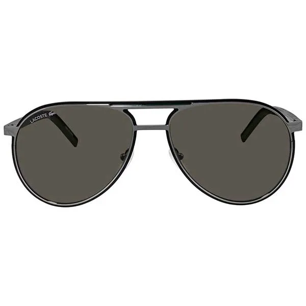 Kính Mát Unisex Lacoste Grey Aviator Sunglasses L193S 035 58 Màu Xám - Kính mắt - Vua Hàng Hiệu