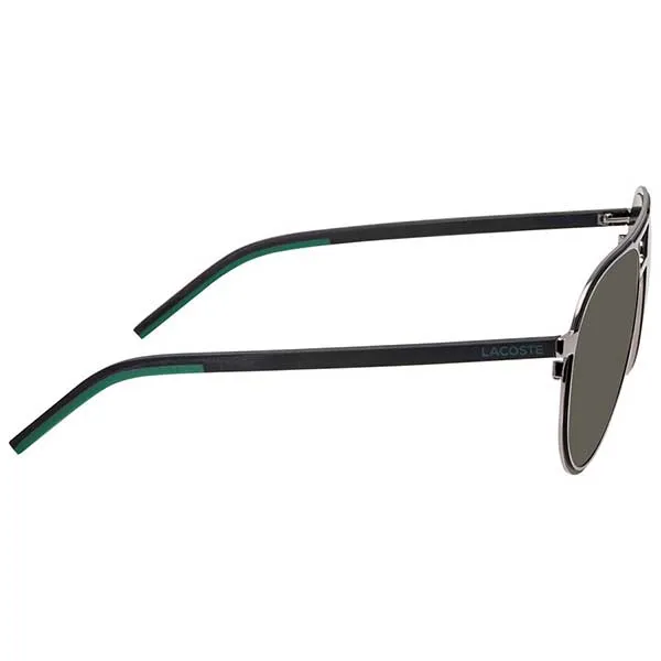 Kính Mát Unisex Lacoste Grey Aviator Sunglasses L193S 035 58 Màu Xám - Kính mắt - Vua Hàng Hiệu