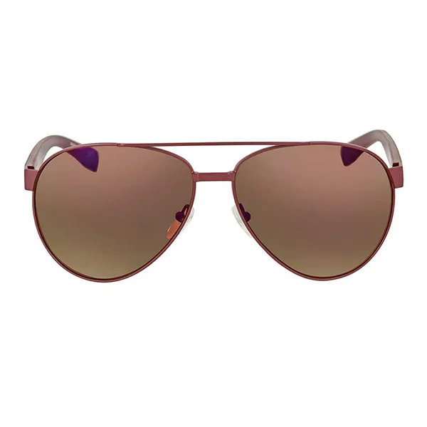 Kính Mát Unisex Lacoste Red Aviator/Pilot Sunglasses L185S61560 Màu Đỏ Nâu