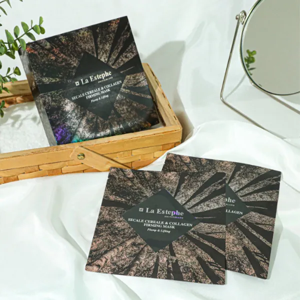 Mặt Nạ Collagen La Estephe Secale Cereale & Collagen Firming Mask Hộp 6 Miếng x 28g - Mặt nạ - Vua Hàng Hiệu