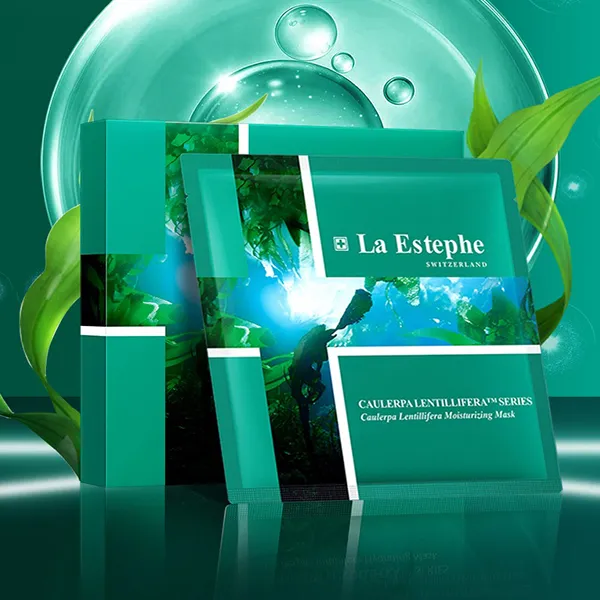 Mặt Nạ Dưỡng Ẩm La Estephe Caulerpa Lentillifera Moisturizing Mask Hộp 6 Miếng x 28g