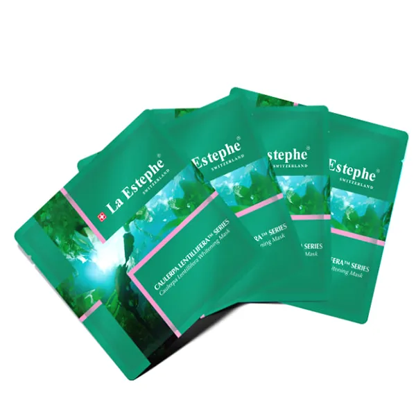 Mặt Nạ Dưỡng Trắng Da La Estephe Caulerpa Lentillifera Intense Whitening Mask Hộp 6 Miếng x 28g