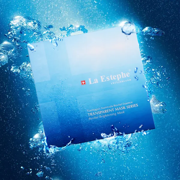 Mặt Nạ Dưỡng Trắng Da La Estephe Transparent Mask Series Revital Brightening Mask Hộp 6 Miếng x 28g