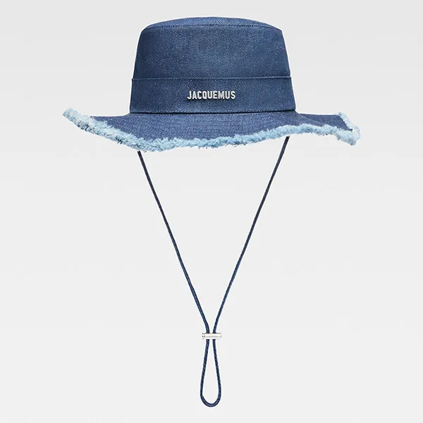 Mũ Jacquemus Le Bob Artichaut 213AC002-1513-38F Màu Xanh Size 56