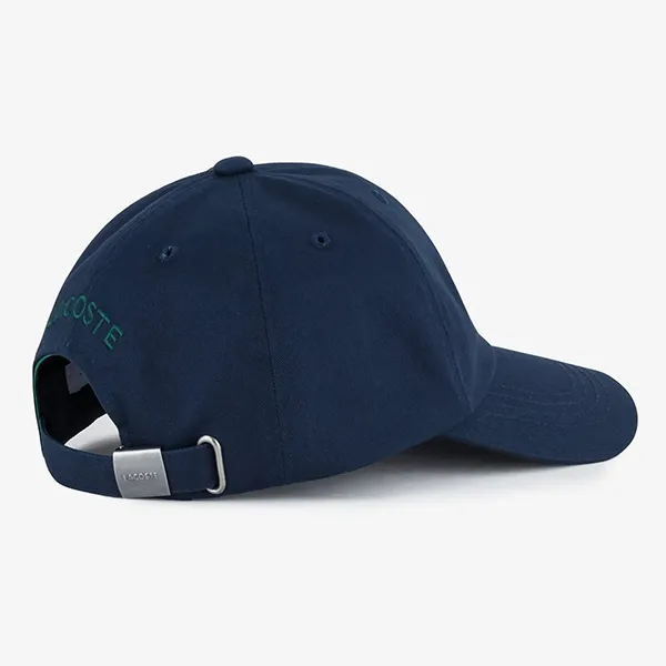 Mũ Lacoste Cotton Twill Basic Baseball RK210E 166 Màu Xanh Navy