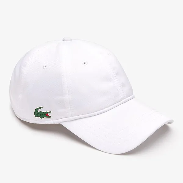 Mũ Lacoste Logo Cap RK2447 001 Màu Trắng