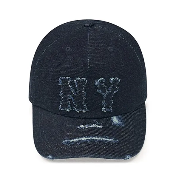 Mũ MLB Basic Coopers Denim 5PANEL Unstructured Ball Cap New York Yankees 3ACPDS24N-50INS Màu Xanh Đậm