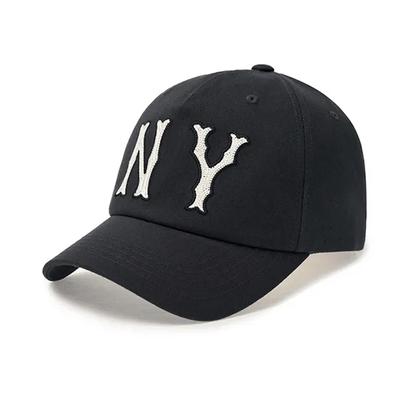 Mũ MLB Basic Coopers Washing Unstructured Ball Cap New York Yankees 3ACPC024N-50BKS Màu Đen
