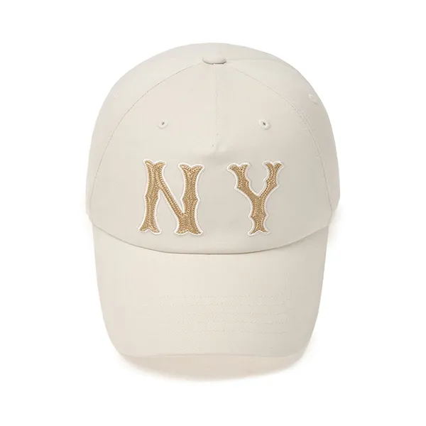 Mũ MLB Basic Coopers Washing Unstructured Ball Cap New York Yankees 3ACPC024N-50CRM Màu Trắng Ngà - Mũ nón - Vua Hàng Hiệu