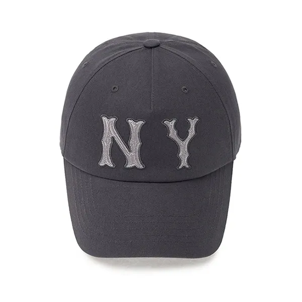Mũ MLB Basic Coopers Washing Unstructured Ball Cap New York Yankees 3ACPC024N-50GRD Màu Xám - Mũ nón - Vua Hàng Hiệu