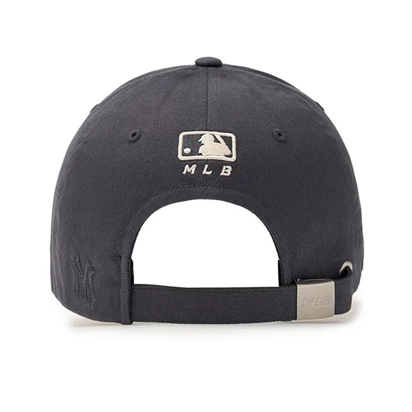 Mũ MLB Basic Coopers Washing Unstructured Ball Cap New York Yankees 3ACPC024N-50GRD Màu Xám - Mũ nón - Vua Hàng Hiệu