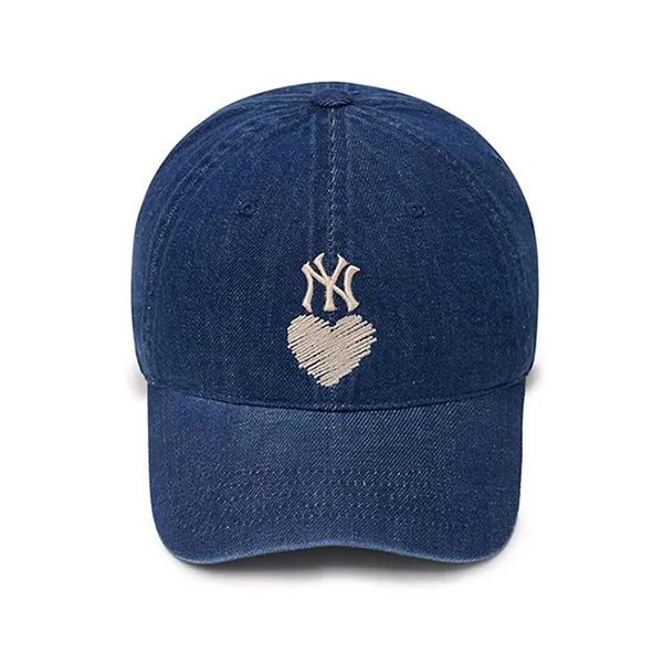 Mũ MLB Heart Unstructured NY Yankees 3ACPH024N-50INS Indigo Màu Xanh Đậm