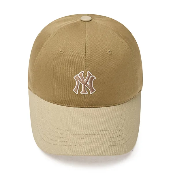 Mũ MLB Logo Color Block Unstructured Ball Cap New York Yankees 3ACP3404N-50BGD Màu Be