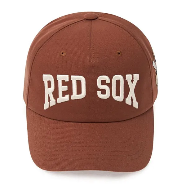 Mũ MLB Mega Bear Boston Red Sox Ball Cap 3ACPMB04N 43BRL Màu Nâu - Mũ nón - Vua Hàng Hiệu