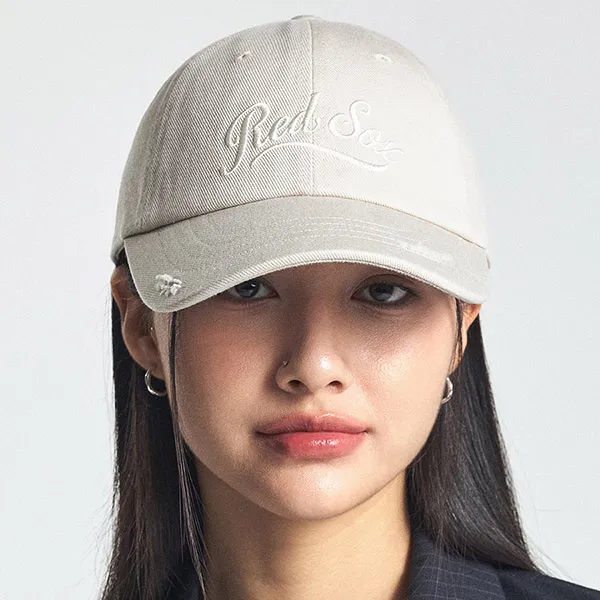 Mũ MLB Vintage Cultive Unstructured Ball Cap Boston Red Sox 3ACPVL64N-43CRM Màu Kem - Mũ nón - Vua Hàng Hiệu