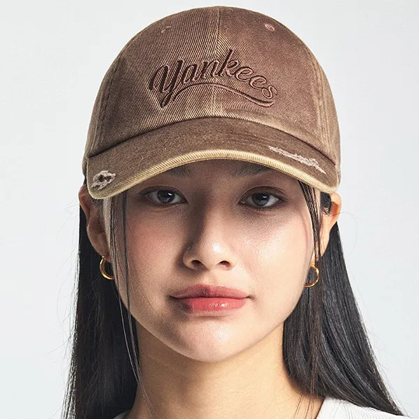Mũ MLB Vintage Cultive Unstructured Ball Cap New York Yankees 3ACPVL64N-50BRM Màu Nâu - Mũ nón - Vua Hàng Hiệu