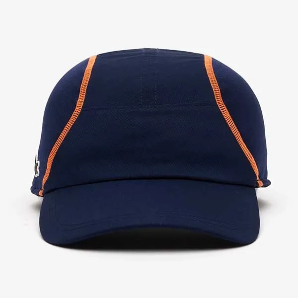 Mũ Nam Lacoste Men’s Tennis Mesh Panel Cap RK4971 XIK Màu Xanh Navy