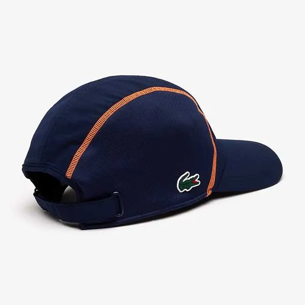 Mũ Nam Lacoste Men’s Tennis Mesh Panel Cap RK4971 XIK Màu Xanh Navy