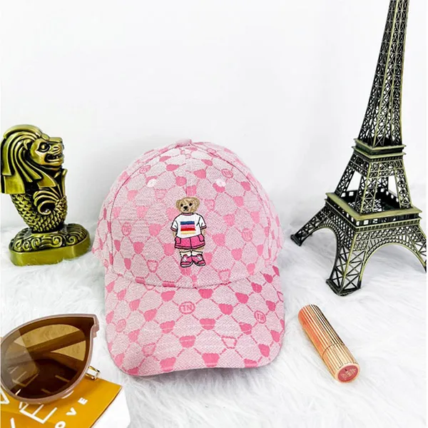 Mũ Nữ TTWN BEAR MZ056 Màu Hồng