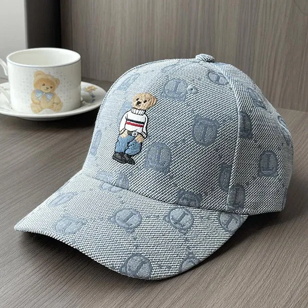 Mũ Nữ TTWN BEAR MZ056 Màu Xanh Dương