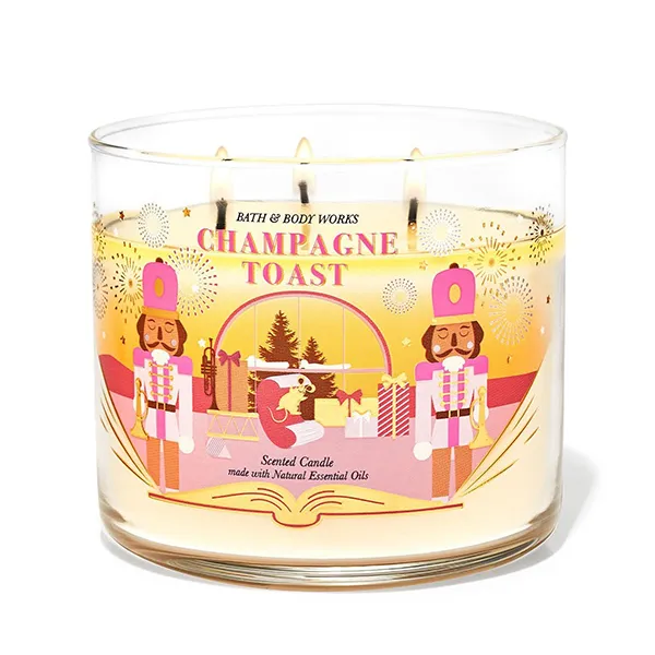 Nến Thơm Bath & Body Works Champagne Toast 3-Wick Candle 411g
