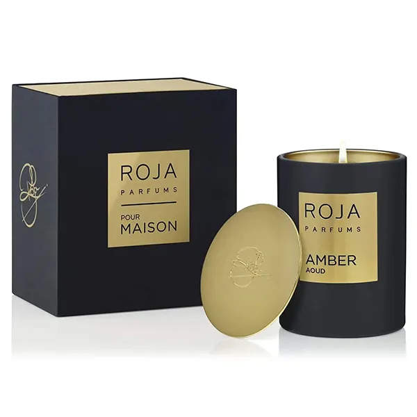 Nến Thơm Roja Parfums Candle Amber Aoud 300g - Nến thơm - Vua Hàng Hiệu
