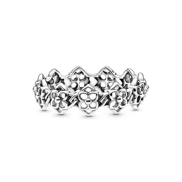 Nhẫn Nữ Pandora Timeless 199401C00 Ring With Petals Silver Màu Bạc Size 56