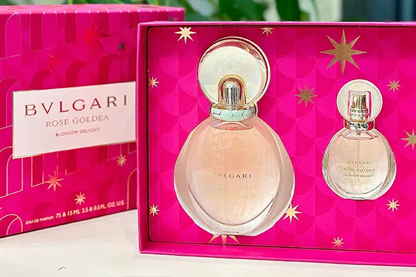 Set Nước Hoa Nữ Bvlgari Rose Goldea Blossom Delight EDP (75ml + 15ml) - Nước hoa - Vua Hàng Hiệu