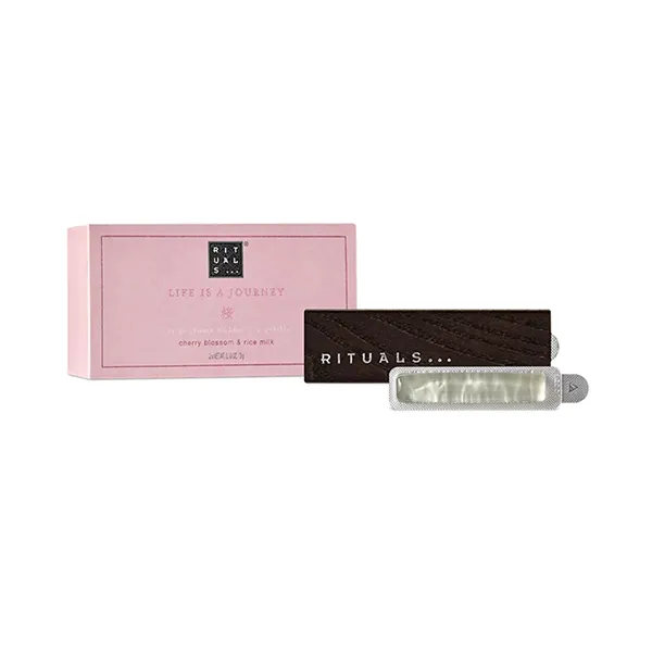 Nước Hoa Ô Tô The Rituals Life Is A Journey Car Perfume Holder + 2 Refills Cherry Biossom & Rice Milk 2 x 3g - Nước hoa - Vua Hàng Hiệu