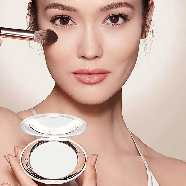 Phấn Phủ Charlotte Tilbury Airbrush Brightening Flawless Finish Tone Fair-Medium 9g - Trang điểm - Vua Hàng Hiệu
