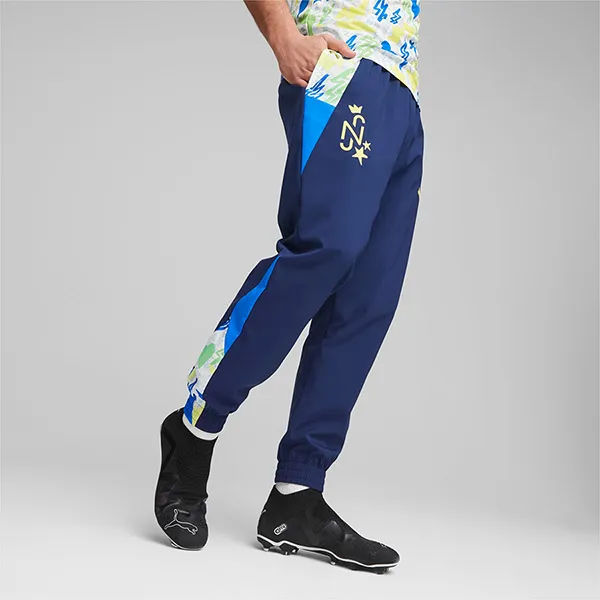 Quần Dài Đá Bóng Nam Puma Neymar Jr Men's Football Pants 658507-01 Màu Xanh Blue Size M - Thời trang - Vua Hàng Hiệu