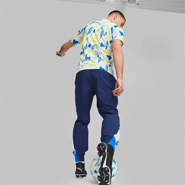 Quần Dài Đá Bóng Nam Puma Neymar Jr Men's Football Pants 658507-01 Màu Xanh Blue Size M - Thời trang - Vua Hàng Hiệu