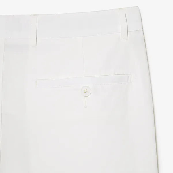 Quần Short Nam Lacoste Golf Slim Fit FH3764 70V Màu Trắng Size 44