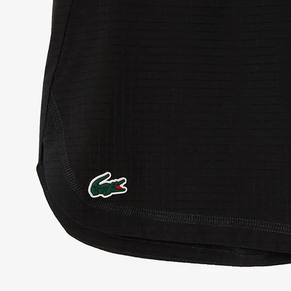 Quần Short Nam Lacoste Men's Lightweight Stretch Sport GH5218 8VM Màu Đen Size 4