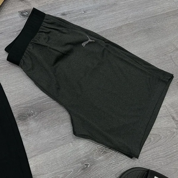 Quần Short Nam Puma Poly Short PMKLSL23 Màu Ghi Đậm Size S - Thời trang - Vua Hàng Hiệu