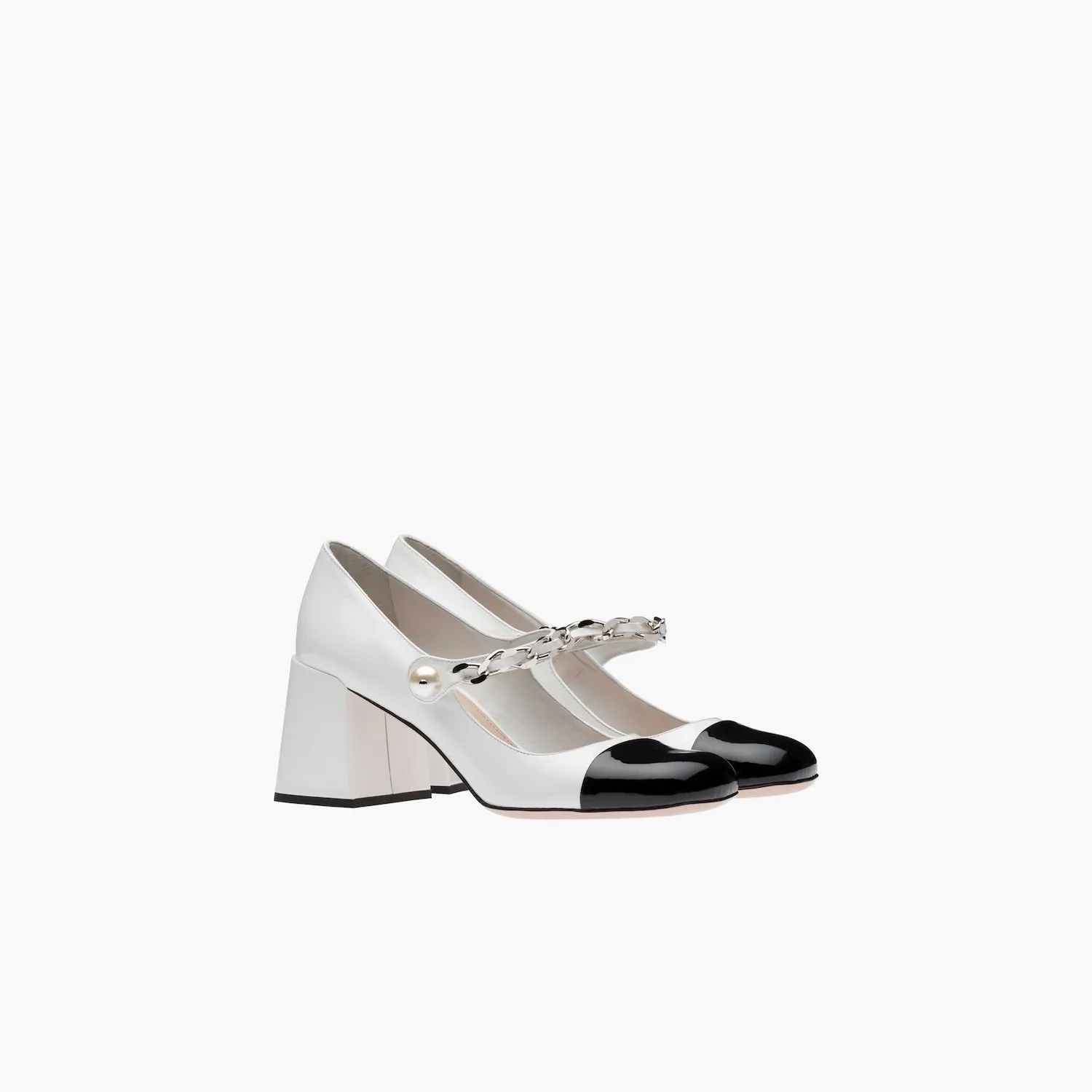 Giày Cao Gót Miu Miu Patent Leather Pumps