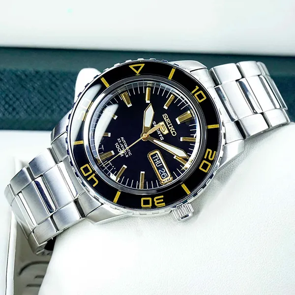 Đồng Hồ Nam Seiko 5 Sports SNZH57K1 Màu Bạc Đen - Đồng hồ - Vua Hàng Hiệu