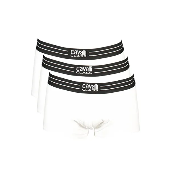 Set 3 Quần Lót Nam Roberto Cavalli Class QXO01BJD003_BI00053 Màu Trắng Size S - Thời trang - Vua Hàng Hiệu