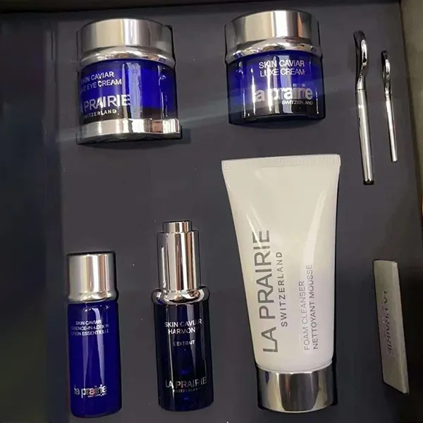 Set Dưỡng Da Cao Cấp La Prairie Hỗ Trợ Nâng Cơ, Trẻ Hoá Và Săn Chắc Da 5 Món