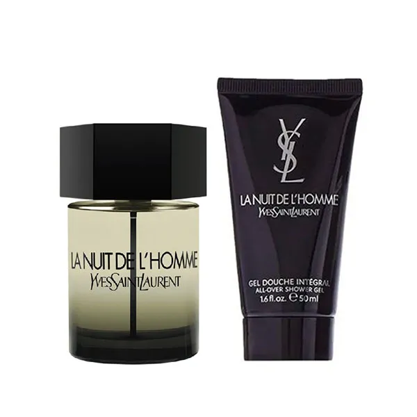 Set Nước Hoa Nam Yves Saint Laurent YSL La Nuit De L'homme (EDT 100ml + YSL Shower Gel 50ml) - Nước hoa - Vua Hàng Hiệu