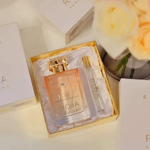 Set Nước Hoa Nữ Roja Parfums Elixir Pour Femme Essence De Parfum (100ml + 7.5ml)