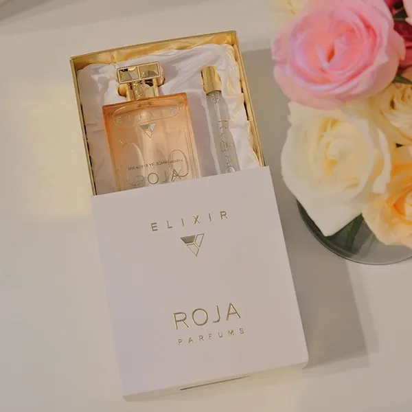 Set Nước Hoa Nữ Roja Parfums Elixir Pour Femme Essence De Parfum (100ml + 7.5ml)