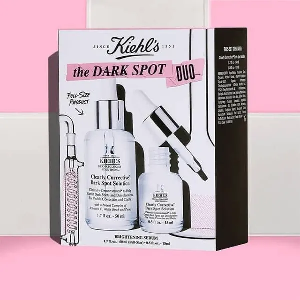 Set Chăm Sóc Da Kiehl's The Dark Spot Duo Skincare Set 2 Món (50ml + 15ml)