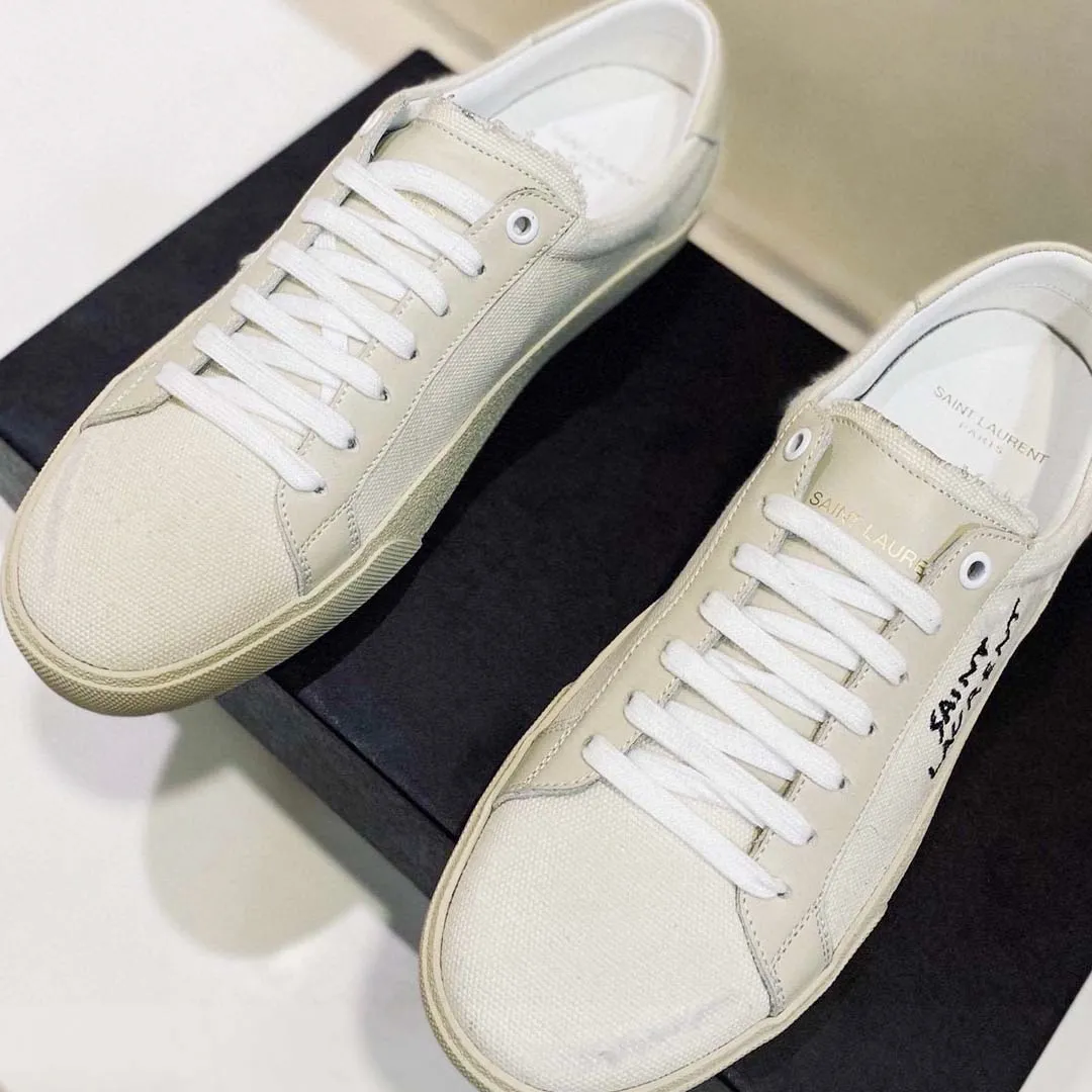 Giày Sneaker YSL Court Classic
