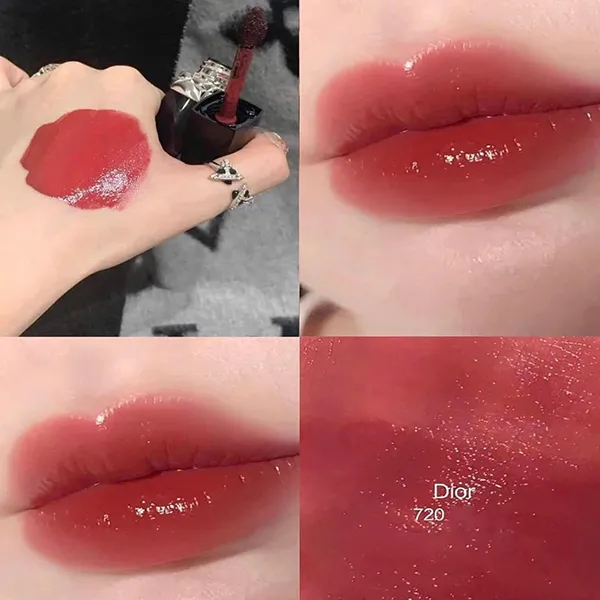 Son Dior Christian Rouge Forever Liquid Lacquer Lipstick 720 Màu Hồng Đất (Vỏ Beo) - Son Môi - Vua Hàng Hiệu